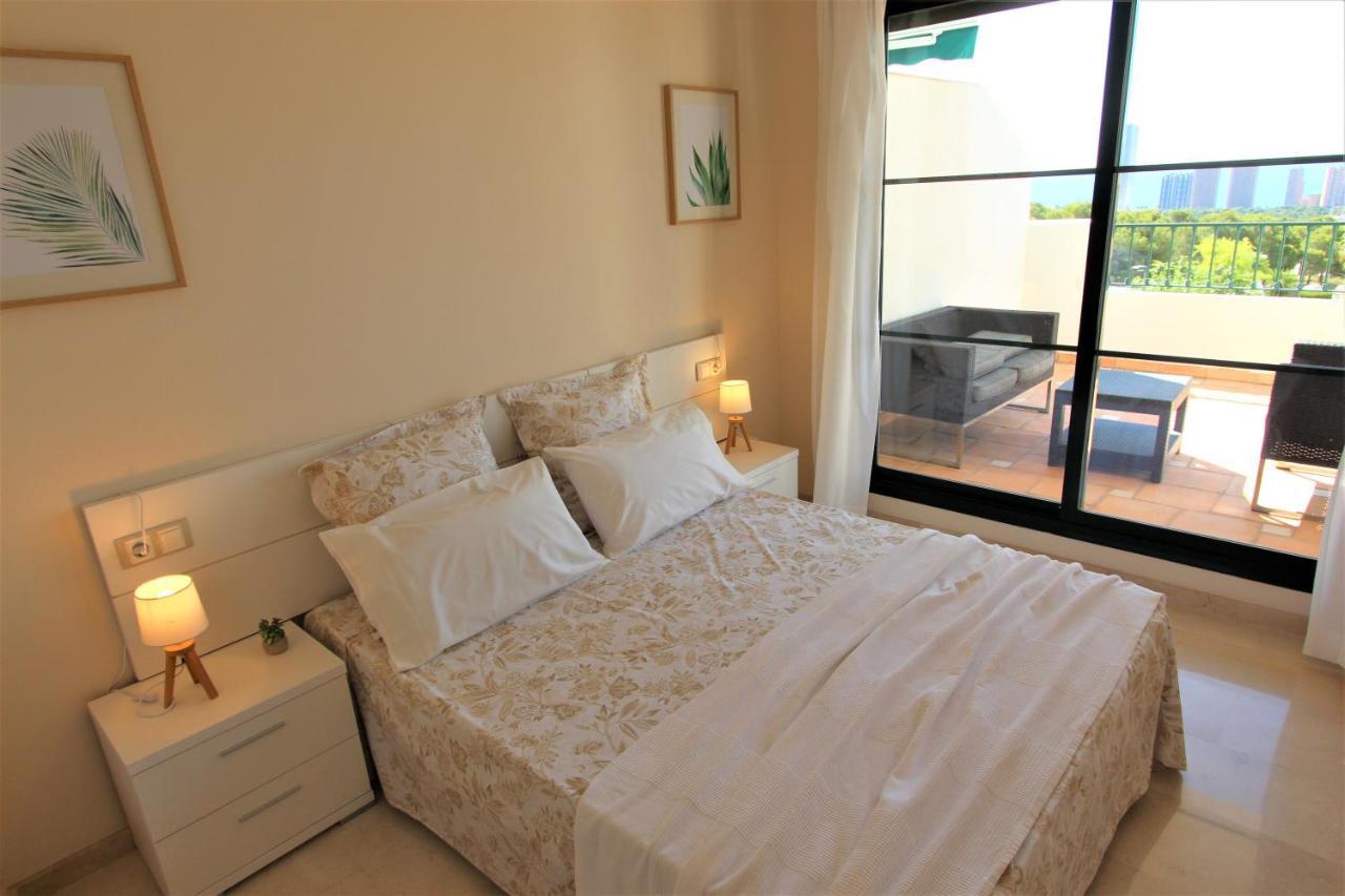 Appartamento Sierra Cortina Apartamento con vistas al mar Finestrat Esterno foto