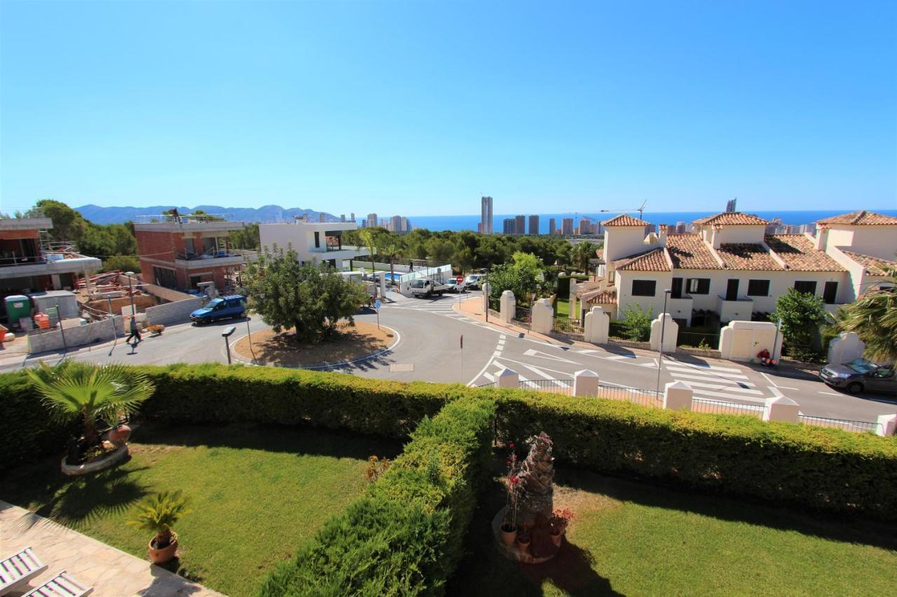 Appartamento Sierra Cortina Apartamento con vistas al mar Finestrat Esterno foto