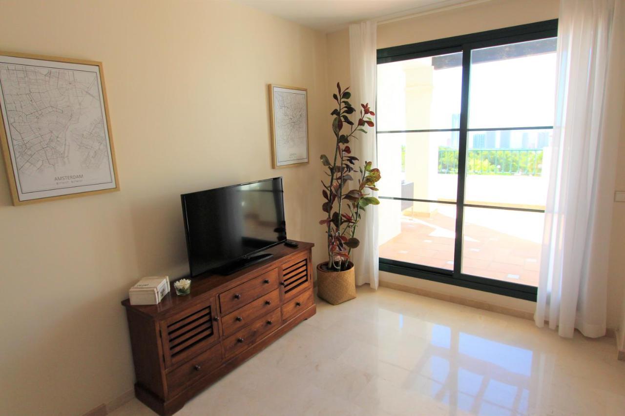 Appartamento Sierra Cortina Apartamento con vistas al mar Finestrat Esterno foto